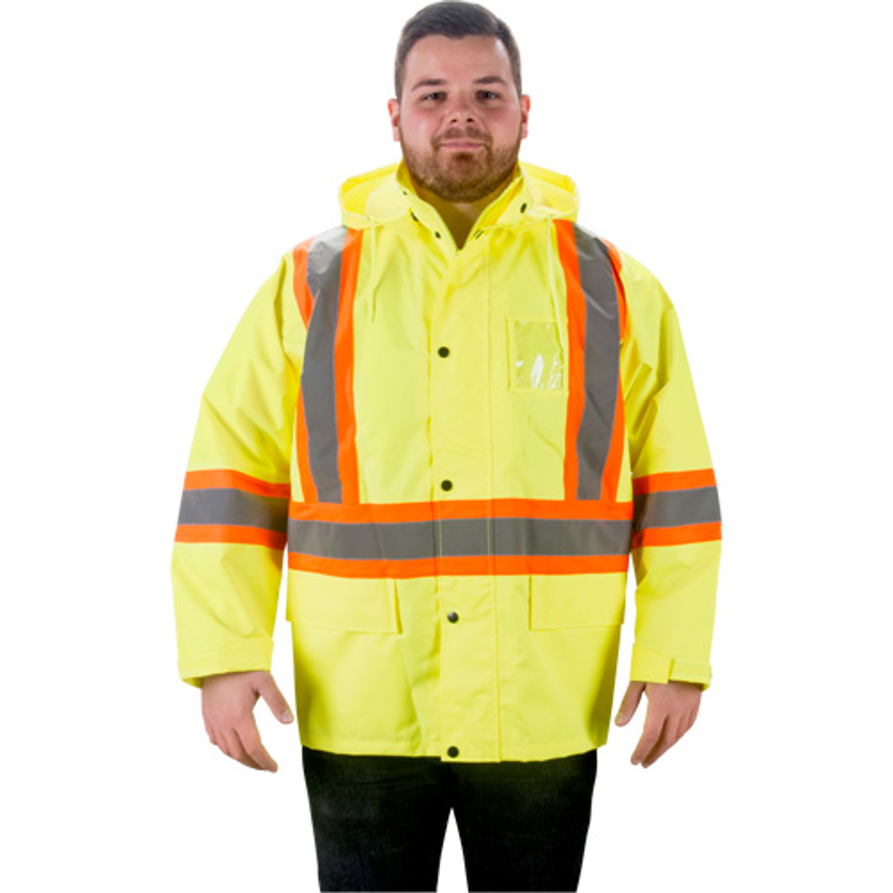 RZ1000 Imperméable, Grand, Jaune Lime Haute Visibilité RZ1000 Imperméable, Grand, Jaune Lime Haute Visibilité