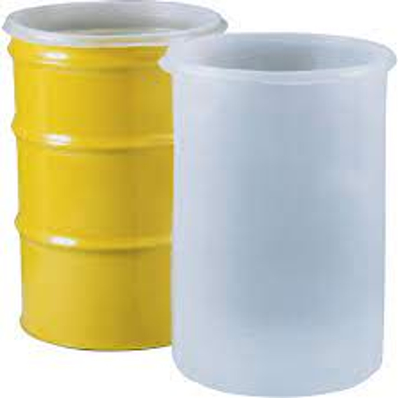 Doublures paroi droite barils ouverts acier 55 gallons VF55GALSM24