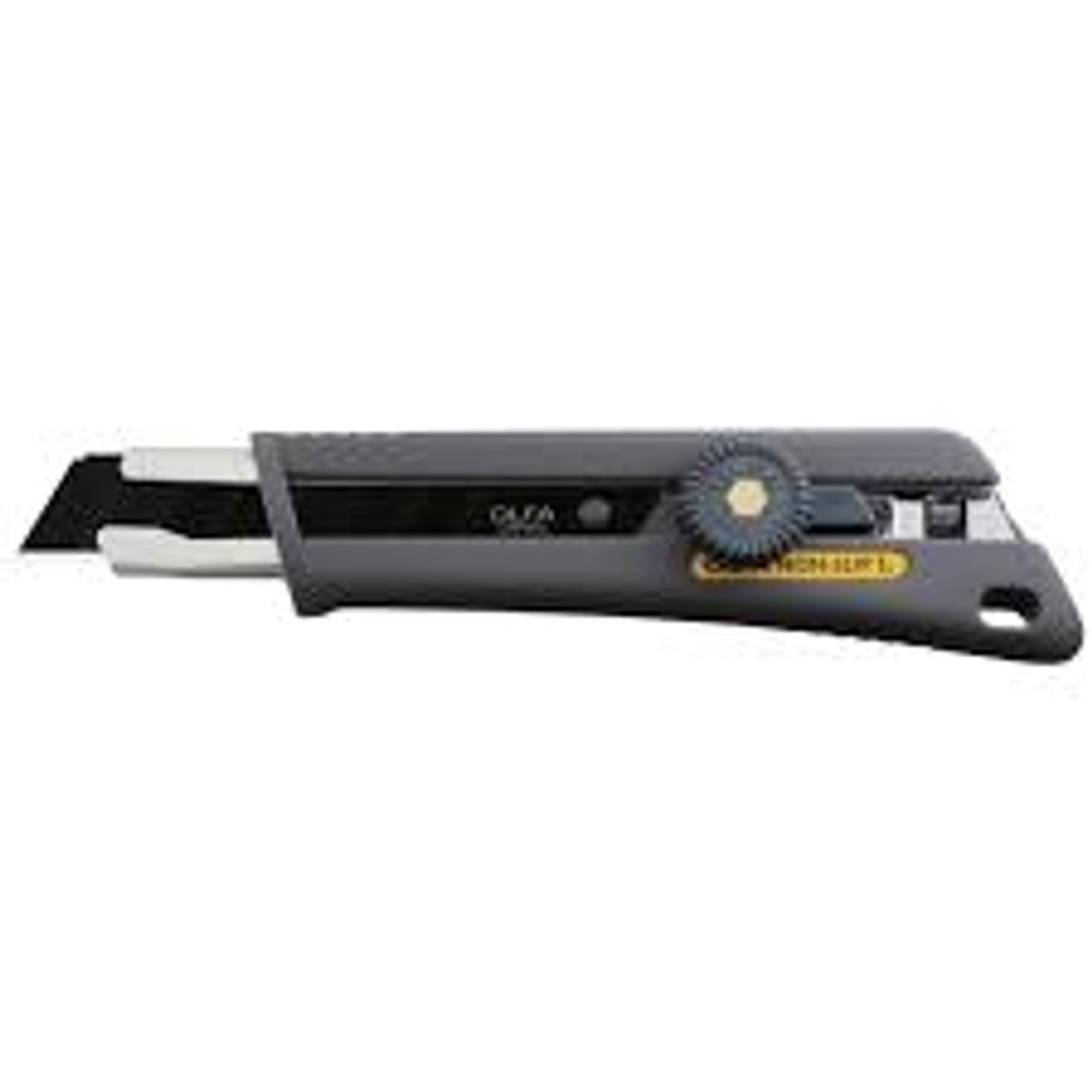 Couteau confort 18mm acier carbone robuste caoutchouc NOL-1/BB