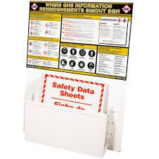 Postes d'information SGH Anglais français reliures GHS1072