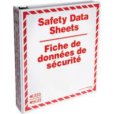 Reliures fiches données sécurité GHS1009