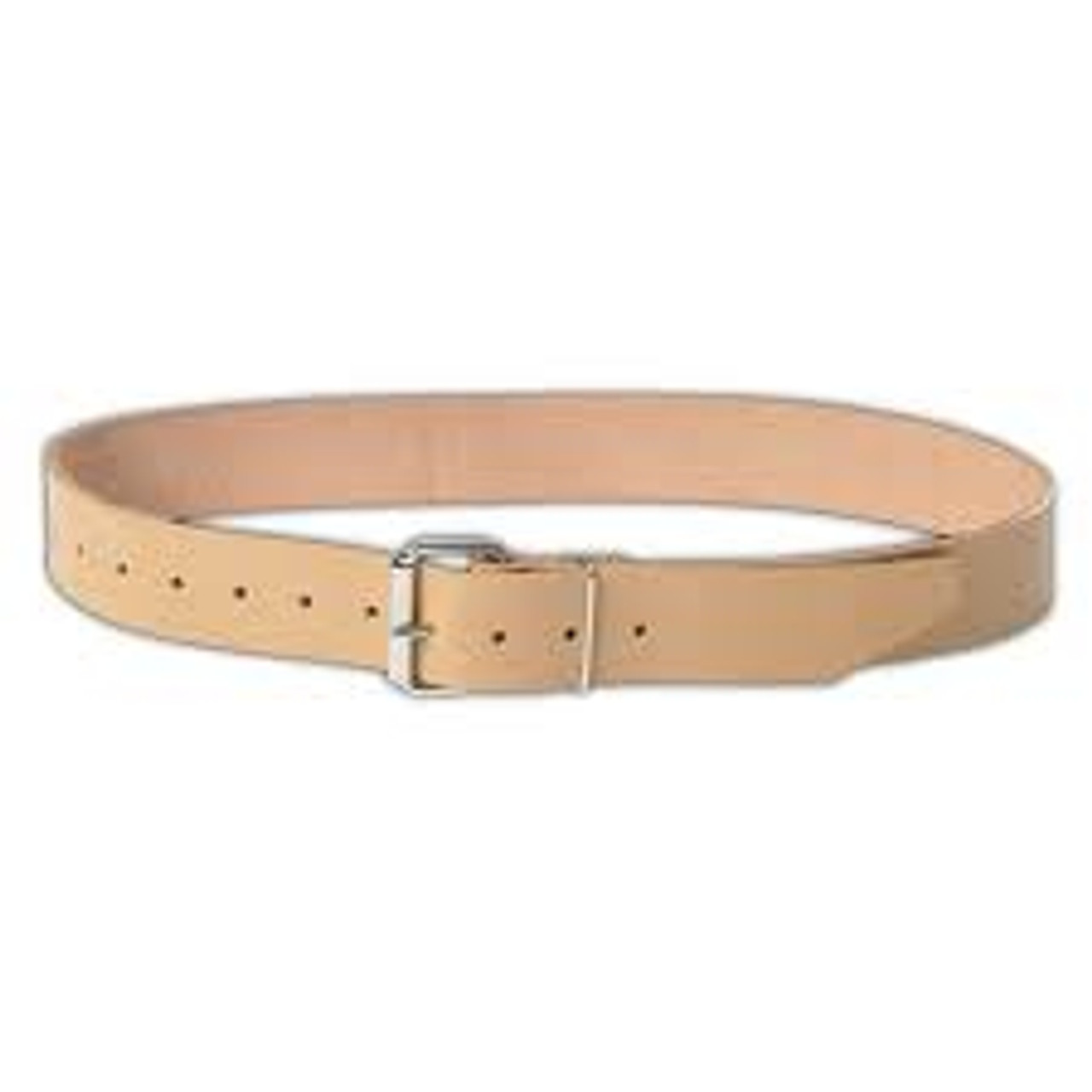 Ceinture industrielle en cuir beige (Paquet de 2) EL-901