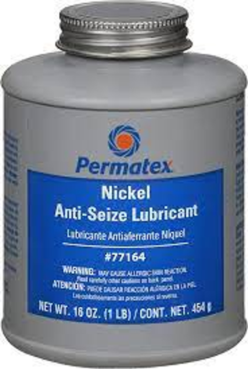 Lubrifiant nickelé anti-grippant, Canette avec brosse intégrée, Température maximale de 2400°F (1316°C) 77164