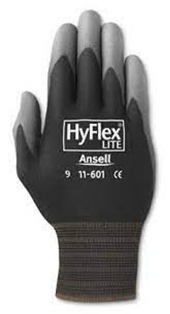 Gants Hyflex 11-601, Taille 9 Grand, Polyuréthane, Calibre 15, Nylon Gants Hyflex 11-601, Taille 9 Grand, Polyuréthane, Calibre 15, Nylon