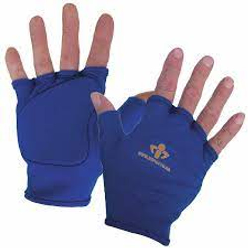 Doublures antichocs gants sans doigts main gauche T-Grand paume Synthétique poignet À enfiler