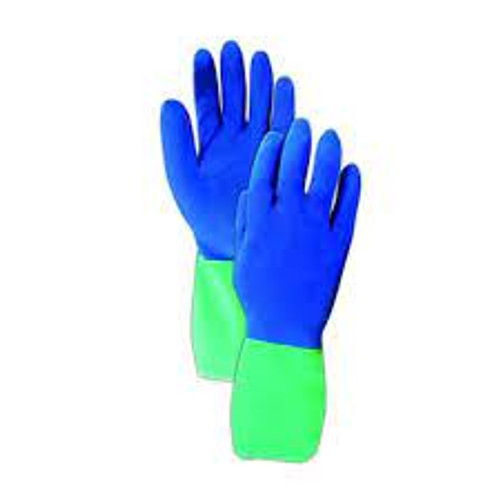 Gants de protection, Taille 6/Petit/6,5, 13 pouces, Nitrile/Latex de caoutchouc, Doublure en Ouatée, 28 mils Gants de protection, Taille 6/Petit/6,5, 13 pouces, Nitrile/Latex de caoutchouc, Doublure en Ouatée, 28 mils