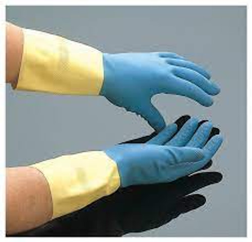 Gants NS53 Deux Tons Taille T-Grand/10 13" Néoprène Latex Caoutchouc Doublure Ouatée 28 Mils Gants NS53 Deux Tons Taille T-Grand/10 13" Néoprène Latex Caoutchouc Doublure Ouatée 28 Mils