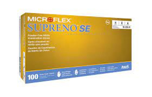 Gants examen SU-690 SuprenoMD, Grand, Nitrile, 7,1 mils, Sans poudre, Bleu, Classe 2 Gants examen SU-690 SuprenoMD, Grand, Nitrile, 7,1 mils, Sans poudre, Bleu, Classe 2