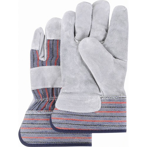 Gants ajusteur première qualité T-Grand Paume Cuir vache refendu Doublure Coton Gants ajusteur première qualité T-Grand Paume Cuir vache refendu Doublure Coton