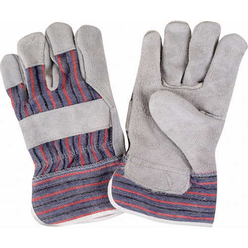 Gants ajusteur T-Grand Cuir vache refendu Doublure coton Gants ajusteur T-Grand Cuir vache refendu Doublure coton