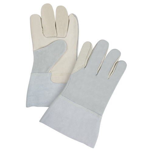 Gants première qualité dos refendu moyen cuir fleur vache Gants première qualité dos refendu moyen cuir fleur vache