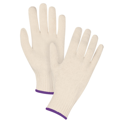 Gants tricotés poids lourd Poly/coton Calibre 7 T-petit Gants tricotés poids lourd Poly/coton Calibre 7 T-petit