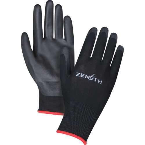 Gants légers enduits, taille 6/T-petit, revêtement en polyuréthane, calibre 13, enveloppe en polyester Gants légers enduits, taille 6/T-petit, revêtement en polyuréthane, calibre 13, enveloppe en polyester