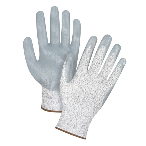 Gants enduits Taille Grand 9 Calibre 13 Revêtement Nitrile Enveloppe PEHP ANSI/ISEA 105 niveau 4 EN 388 niveau 5 Gants enduits Taille Grand 9 Calibre 13 Revêtement Nitrile Enveloppe PEHP ANSI/ISEA 105 niveau 4 EN 388 niveau 5