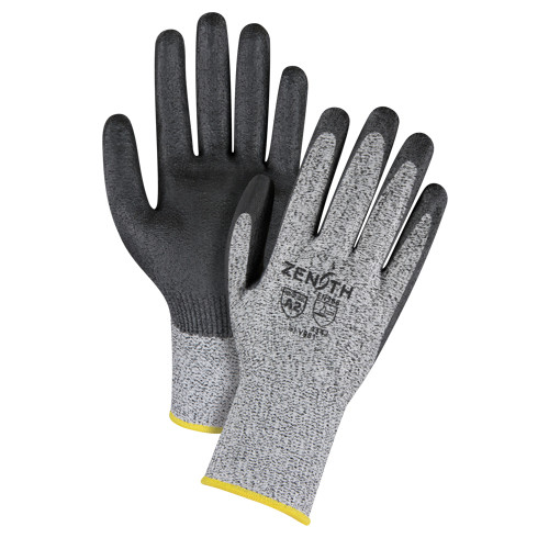 Gants enduits Taille Petit 7 Calibre 13 Revêtement Polyuréthane Enveloppe PEHP ANSI ISEA 105 niveau 2 EN 388 niveau 3