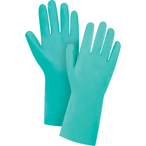 Gants Verts Taille Petit 7 13" LO Nitrile Doublure Ouatée 15 Mils Gants Verts Taille Petit 7 13" LO Nitrile Doublure Ouatée 15 Mils
