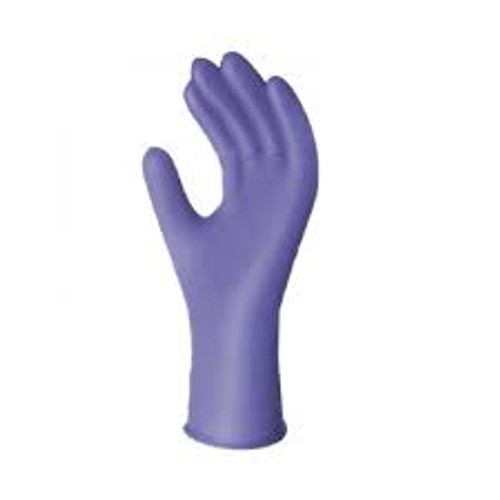 Gants examen manchette allongée Blurite 6 EC Grand Nitrile 6 mils Sans poudre Mauve Classe 2 Gants examen manchette allongée Blurite 6 EC Grand Nitrile 6 mils Sans poudre Mauve Classe 2