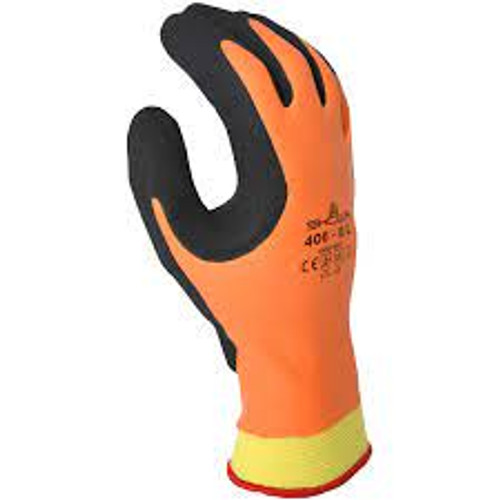 Gants isolés ATLASMD 406, 10/2T-Grand, Latex de caoutchouc, Polyester/Nylon Gants isolés ATLASMD 406, 10/2T-Grand, Latex de caoutchouc, Polyester/Nylon