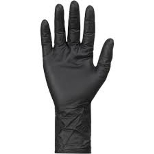 Gants jetables KeepKleenMD Grand Nitrile 8 mils Sans poudre Noir Gants jetables KeepKleenMD Grand Nitrile 8 mils Sans poudre Noir