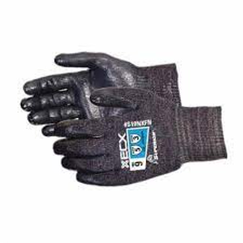 Gant coupure résistant Emerald CXMD, Taille 5, Calibre 10, Revêtement Nitrile Mousse, Enveloppe Acier inoxydable, ASTM ANSI niveau A6 Gant coupure résistant Emerald CXMD, Taille 5, Calibre 10, Revêtement Nitrile Mousse, Enveloppe Acier inoxydable, ASTM ANSI niveau A6