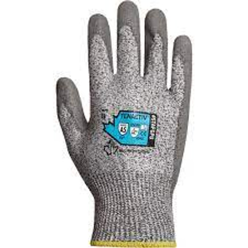 Gants tricotés résistants coupures, Taille 10, Calibre 13, Revêtement Polyuréthane, Enveloppe TenActivMC, ASTM ANSI niveau A5 Gants tricotés résistants coupures, Taille 10, Calibre 13, Revêtement Polyuréthane, Enveloppe TenActivMC, ASTM ANSI niveau A5