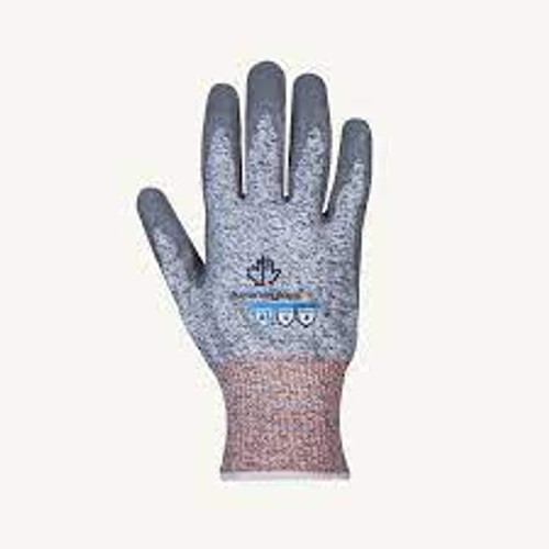 Gants tricotés résistants coupures, Taille 9, Calibre 13, Revêtement Polyuréthane, Enveloppe TenActivMC, ASTM ANSI niveau A5 Gants tricotés résistants coupures, Taille 9, Calibre 13, Revêtement Polyuréthane, Enveloppe TenActivMC, ASTM ANSI niveau A5