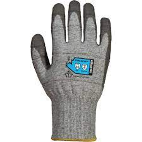 Gants coupure STAGCTPU, Taille 10, Calibre 13, Revêtement PVC, Enveloppe TenActivMC, ASTM ANSI niveau A5 Gants coupure STAGCTPU, Taille 10, Calibre 13, Revêtement PVC, Enveloppe TenActivMC, ASTM ANSI niveau A5