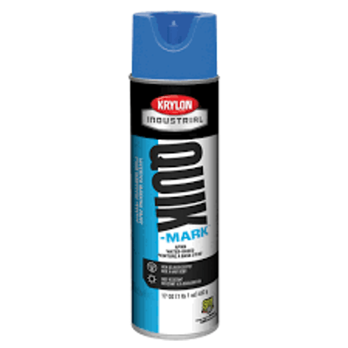 Peinture industrielle marquage inversée Quik-MarkMC Bleu 17 oz Canette aérosol Peinture industrielle marquage inversée Quik-MarkMC Bleu 17 oz Canette aérosol