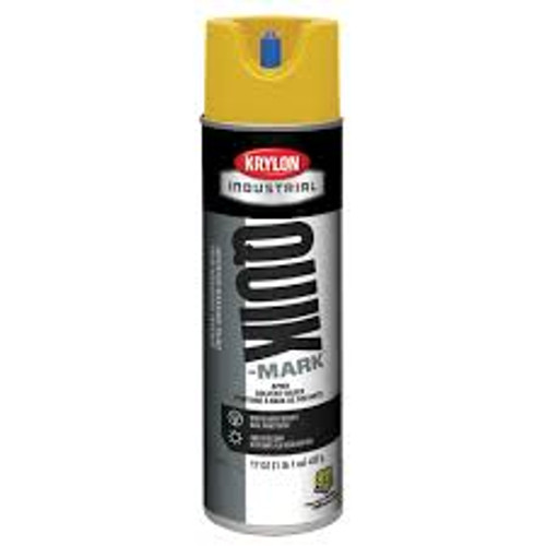 Peinture industrielle marquage inversée Quik-MarkMC Jaune 17 oz Canette aérosol Peinture industrielle marquage inversée Quik-MarkMC Jaune 17 oz Canette aérosol