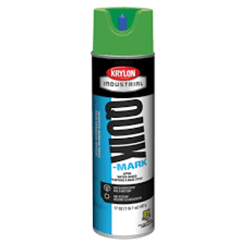 Peinture industrielle marquage inversée Quik-MarkMC Vert 17 oz Canette aérosol Peinture industrielle marquage inversée Quik-MarkMC Vert 17 oz Canette aérosol