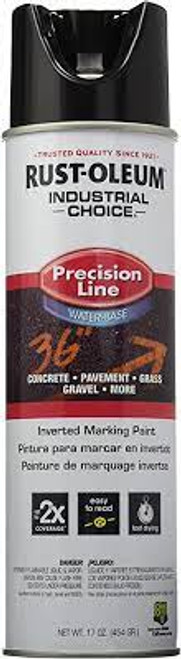 Peinture marquage linéaire précision base d'eau M1800 Noir 17 oz Canette aérosol Peinture marquage linéaire précision base d'eau M1800 Noir 17 oz Canette aérosol