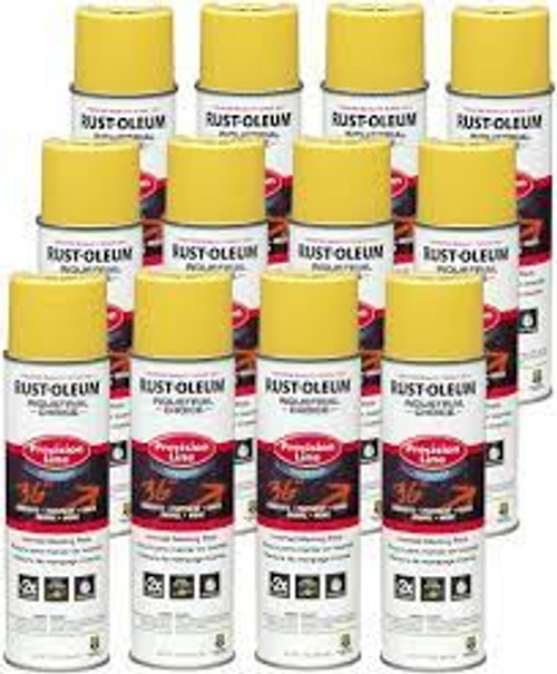 Peinture marquage inversé base d'eau Jaune 17 oz Canette aérosol Peinture marquage inversé base d'eau Jaune 17 oz Canette aérosol
