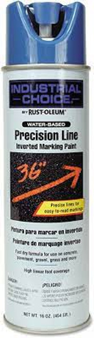 Peinture marquage linéaire précision base d'eau M1800 Bleu 17 oz Canette aérosol Peinture marquage linéaire précision base d'eau M1800 Bleu 17 oz Canette aérosol