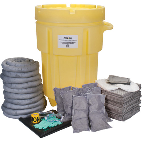 Trousse lutte déversements établi, Universel, Overpack/Baril récupération, Absorbance 95 gal. US Trousse lutte déversements établi, Universel, Overpack/Baril récupération, Absorbance 95 gal. US