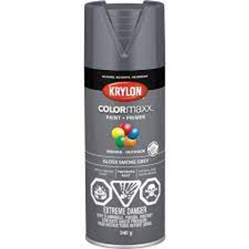 Apprêt peinture COLORmaxxMC Gris Brillant 12 oz Canette aérosol Apprêt peinture COLORmaxxMC Gris Brillant 12 oz Canette aérosol