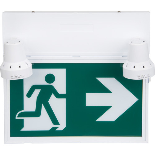 Enseigne homme courant éclairage sécurité DEL piles raccordement fixe 12-1/10" lo x 11" la pictogramme Enseigne homme courant éclairage sécurité DEL piles raccordement fixe 12-1/10" lo x 11" la pictogramme