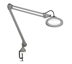 Lampe grossissante 3 Dioptrie DEL 45" Gris