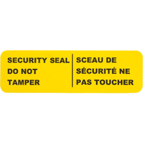 Scellés sécurité 2-1/2"