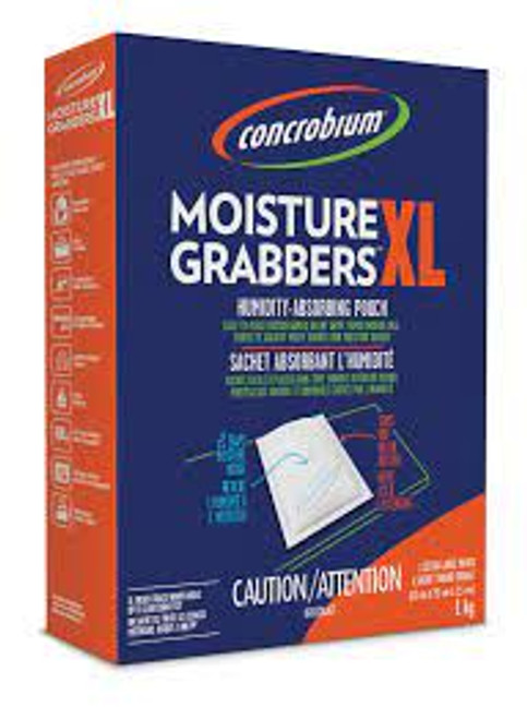 Sachets déshydratants XL ConcrobiumMD Moisture Grabbers