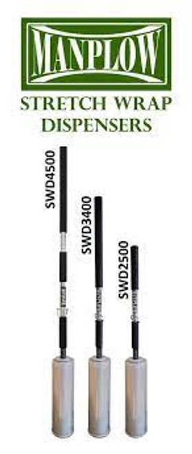 Film étirable à poignée longue pour rouleaux de 12"-18"