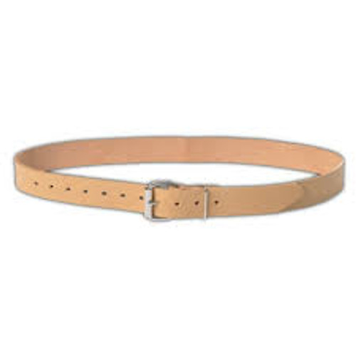 Ceinture industrielle en cuir beige EL-900