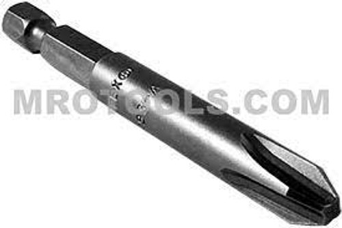 Embout Mandrin 1/4" Phillips #3 Prise 1/4" Longueur 2-3/4"