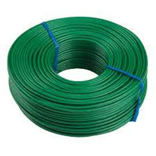 Fil attache barres armature PVC vert Cal 16 3,125 lb bobine Fil attache barres armature PVC vert Cal 16 3,125 lb bobine