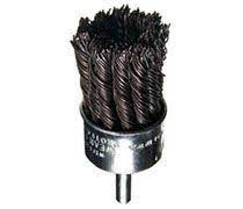 Brosses montées fils noués 1/2" 0,014" Tige 1/4"