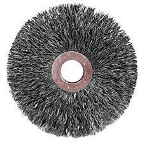 Brosses rotatives fils crêpés petit diamètre 2" dia Fils 0,014" Arbre 1/2" Brosses rotatives fils crêpés petit diamètre 2" dia Fils 0,014" Arbre 1/2"