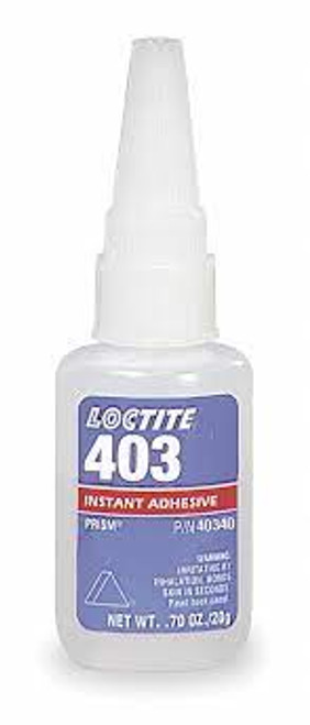Adhésif instantané Prism 403MC, 20 g, Bouteille, Un composant, Transparent
