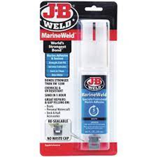 MarineWeld Adhésif, 25 ml, Seringue, Deux composants, Blanc