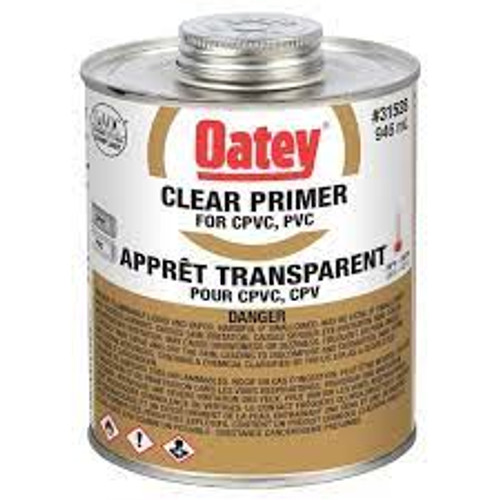 Apprêt transparent 946 ml avec canette à dessus brosse Apprêt transparent 946 ml avec canette à dessus brosse