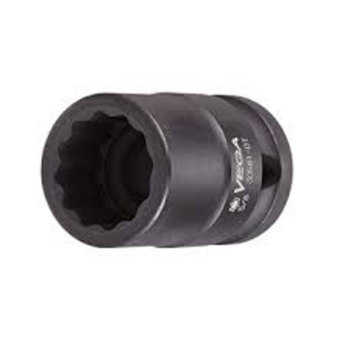 Douille choc 18mm 1/2" 38mm lo 6 pans