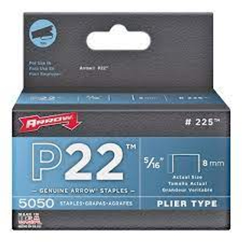 Agrafes Pinces-Agrafeuses Calibre 18 Couronne 5/16 Longueur 5/16 Agrafes Pinces-Agrafeuses Calibre 18 Couronne 5/16 Longueur 5/16